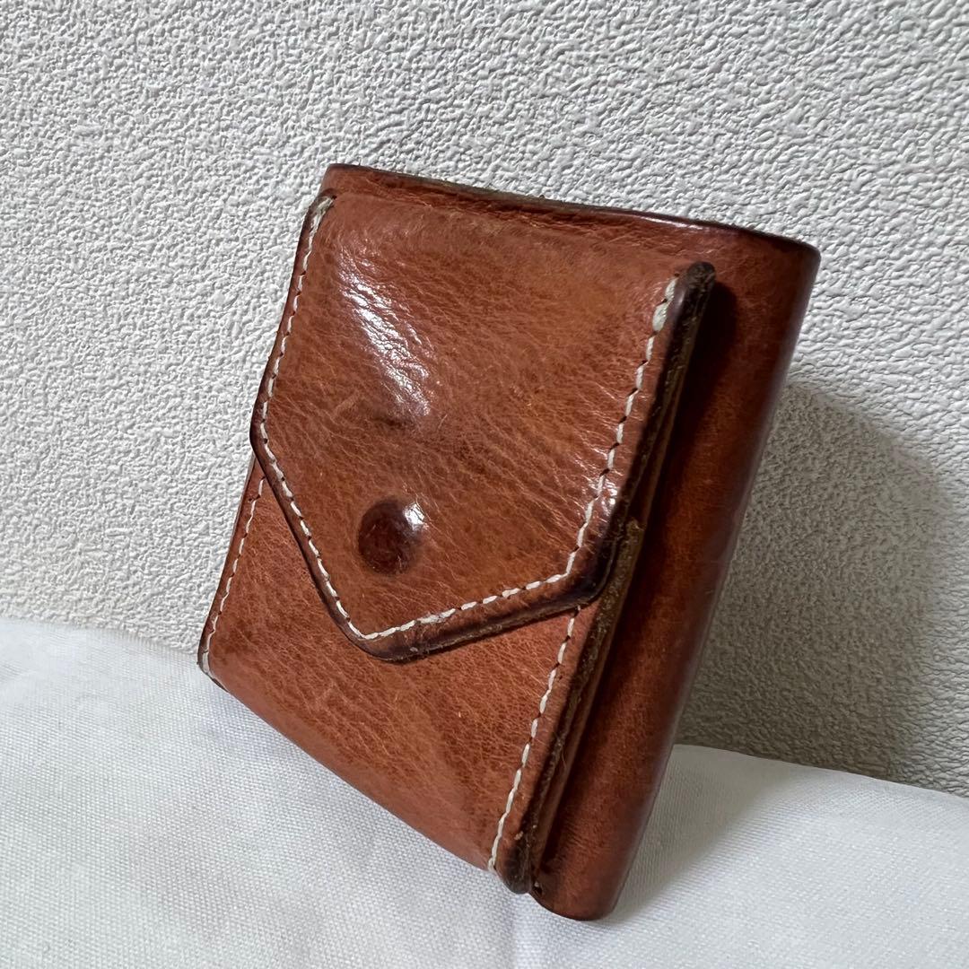 Hender scheme trifold wallet 三つ折り財布 ブラウン