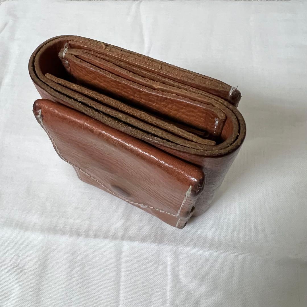 Hender scheme trifold wallet 三つ折り財布 ブラウン