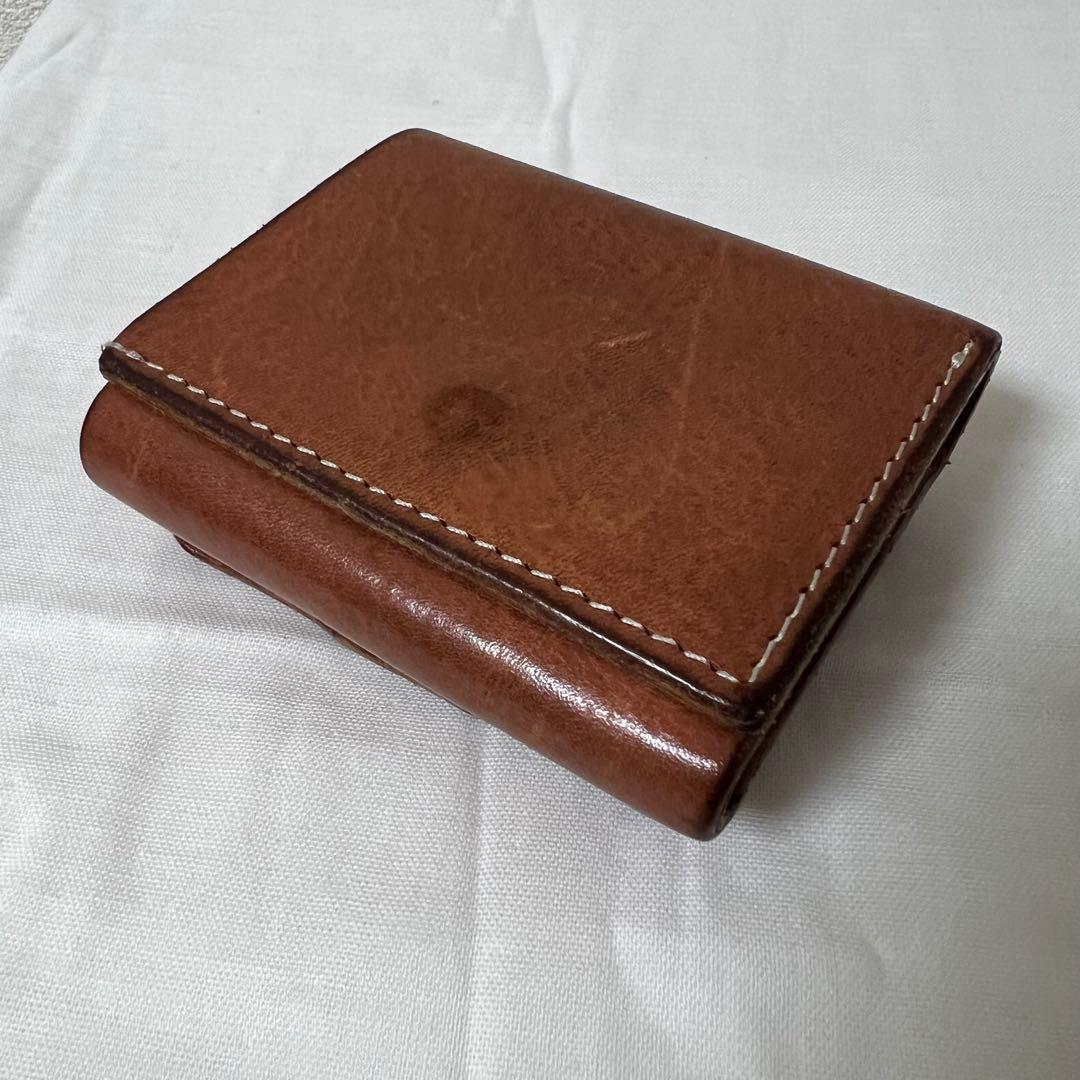 Hender scheme trifold wallet 三つ折り財布 ブラウン