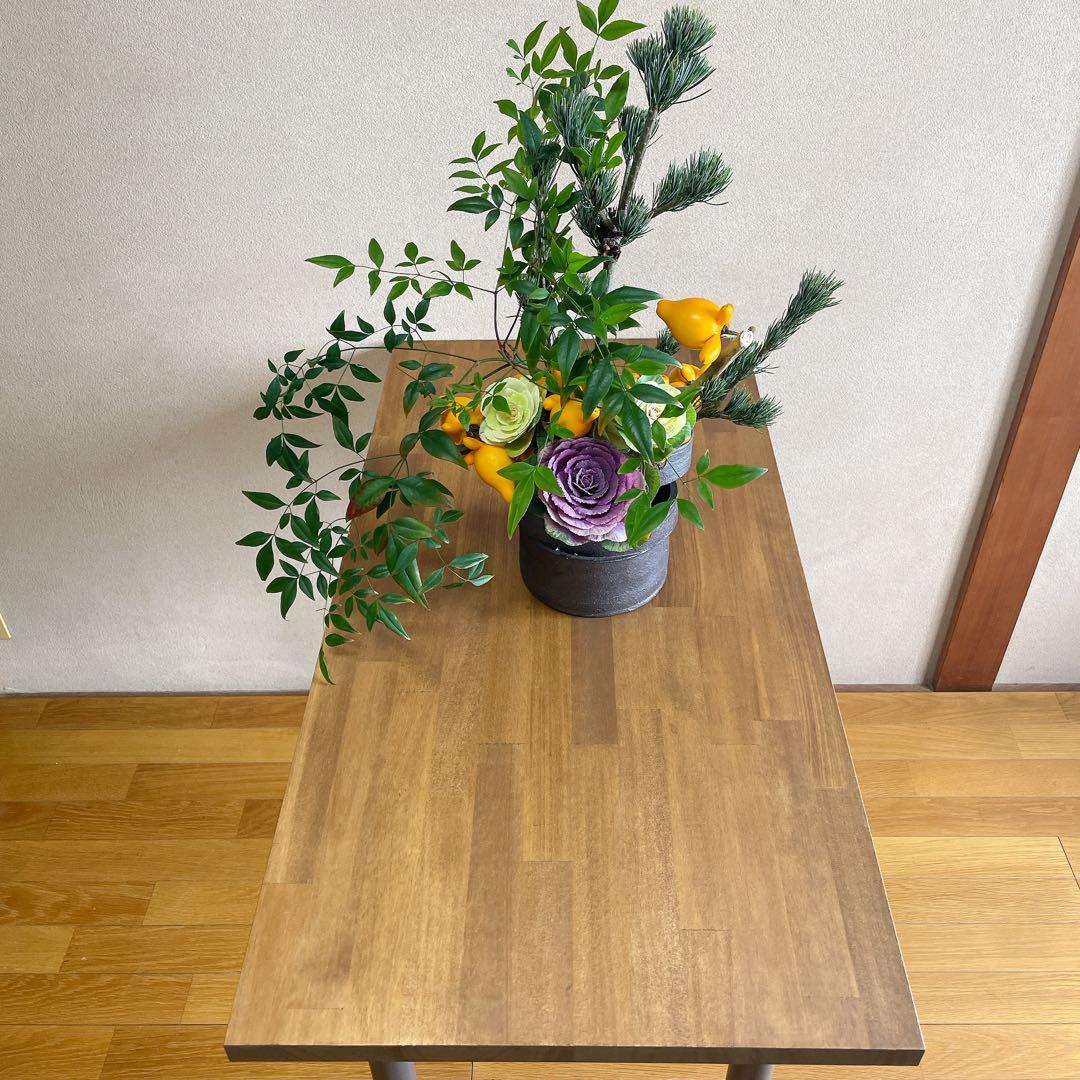 アンティーク調 カフェテーブル【ハンドメイド家具】