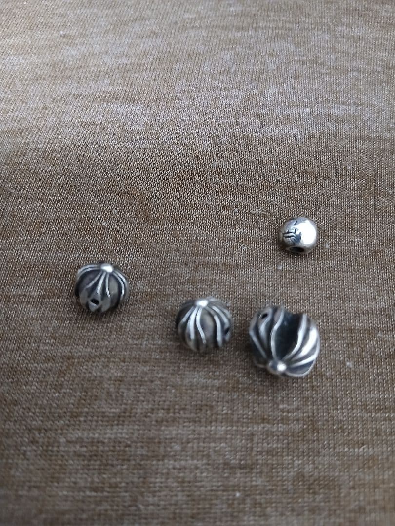 CHROME HEARTS 8mmターコイズビーズブレスレット