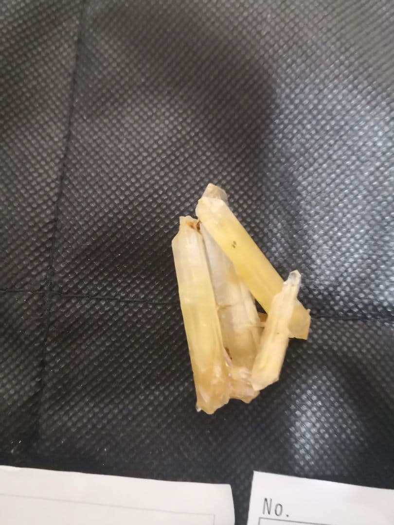 国産鉱物　天川村産　五代松鉱山　洞川　レモン水晶　クリスタル　オマケあり