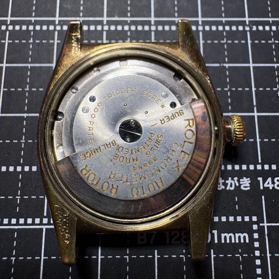 ROLEX バブルバック10KYGステンバック1944年製自動巻き