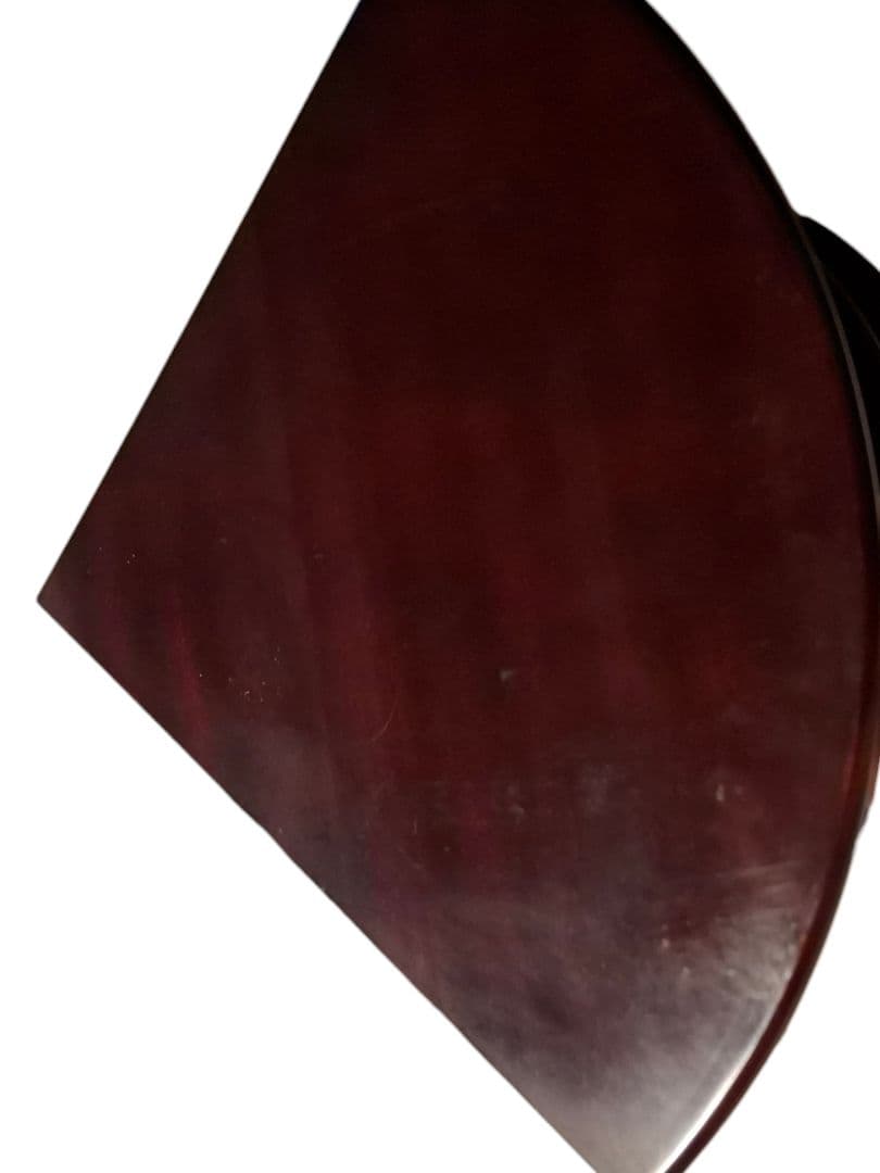 オールドカリモク コーナーシェルフ 木製 3段 飾り棚