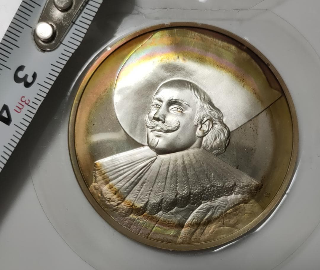 Franklin Mint フランスの 銀貨 Le Cavalier Rieur