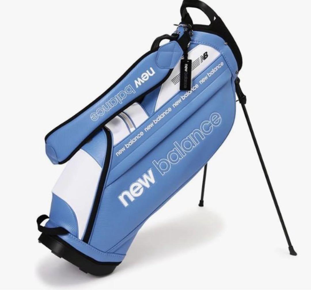 new balance キャディバッグ 青