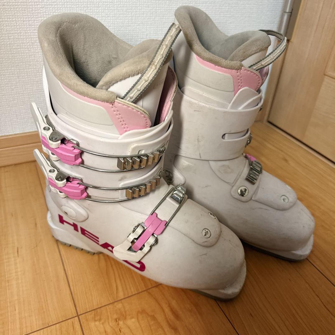 ROXYロキシー スキー4点セット130cm ROSSIGNOL HEAD 美品