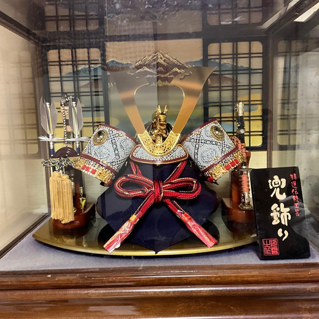 五月人形 豪華な兜と矢