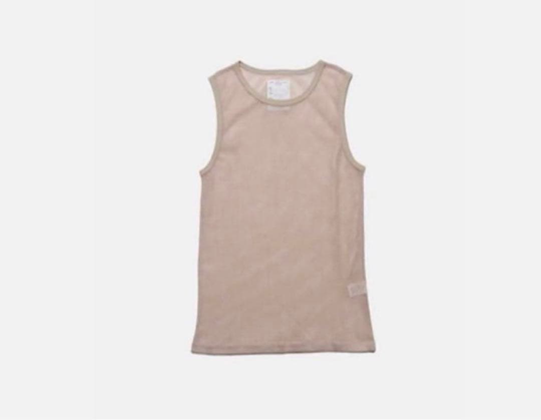BLACKBIRD / mesh tank top 柿乃葉　Kakinoha