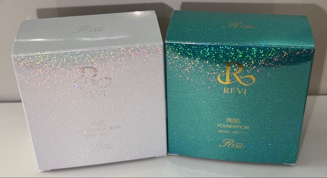 【新品】ルヴィ 陶肌ファンデーション・陶肌ファンデーションジュエル 21