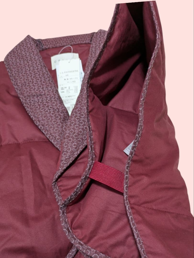 CELINE セリーヌ ダウンベスト マカダム 総柄 フェザー 日本製 M L