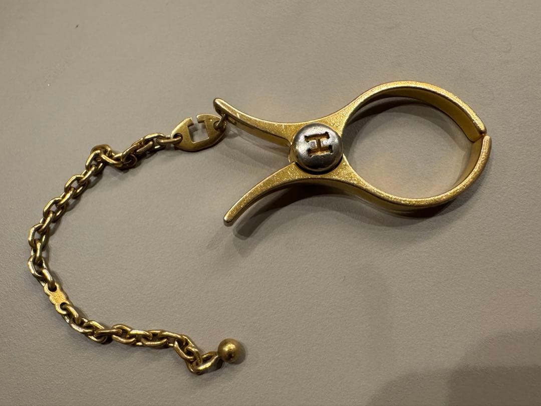 エルメス　グローブホルダー　ゴールド　最終値下げ