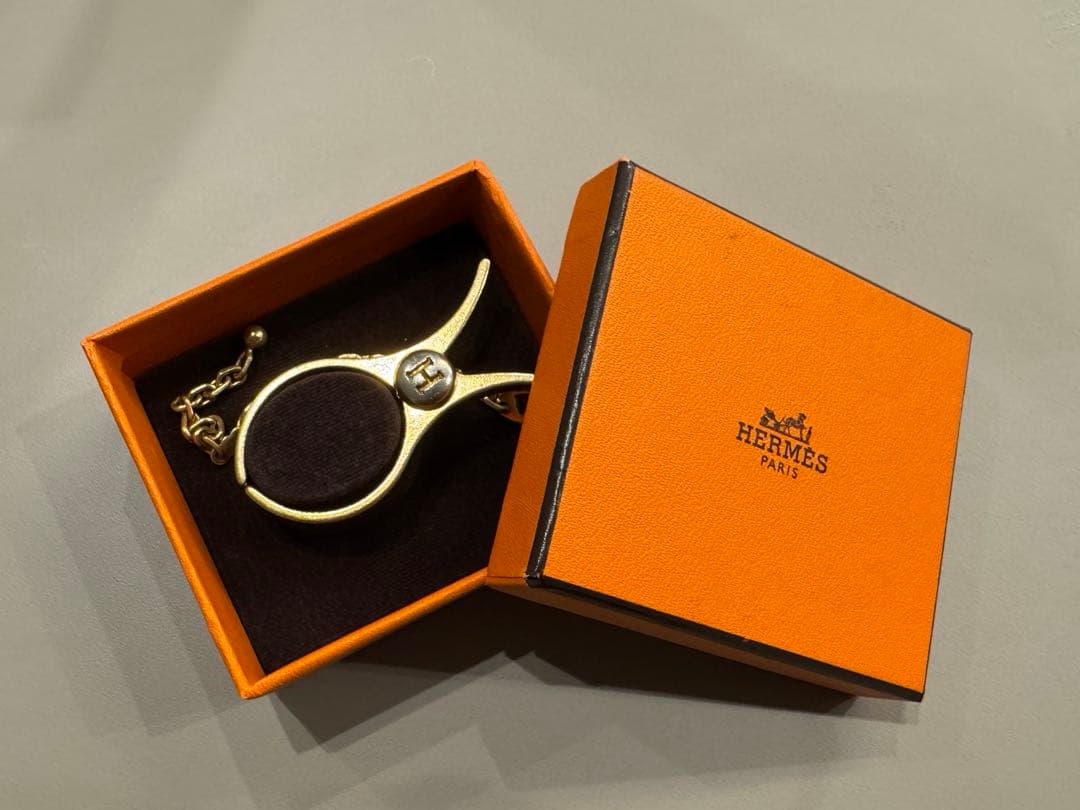 エルメス　グローブホルダー　ゴールド　最終値下げ