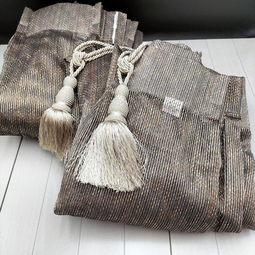 カーテン◆2枚1組◆フジエテキスタイル◆W278×H203◆D-2504KA2◆