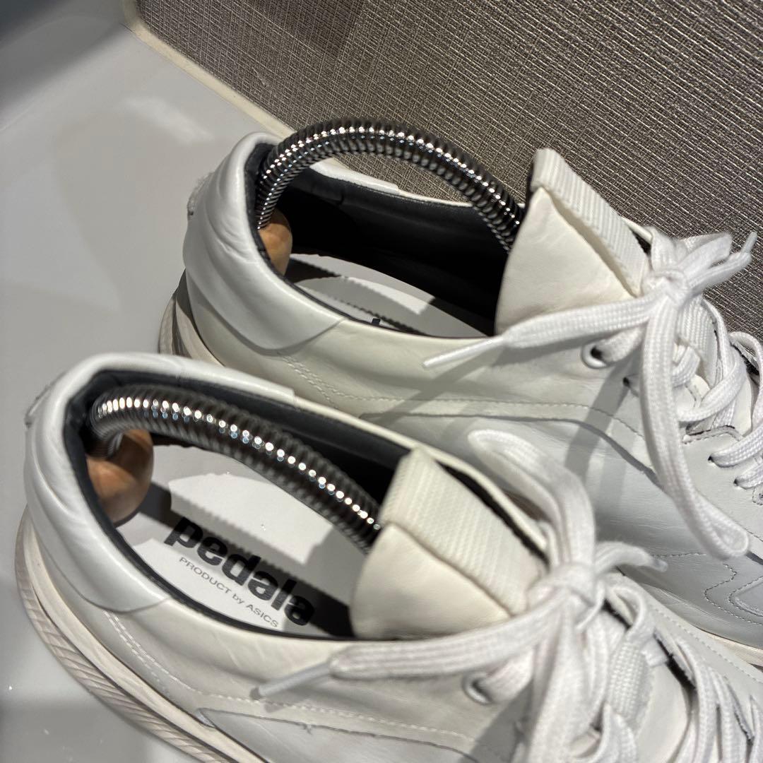 PEDALA ペダラ ライドウォーク ASICS レザースニーカー 26㎝