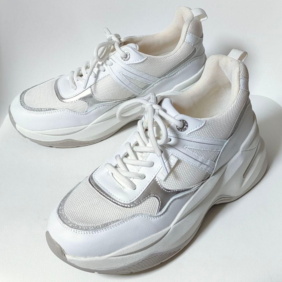 【美品】ビーアクシス BEAXIS ウエイトコア L 24.5㎝〜25.0㎝　白