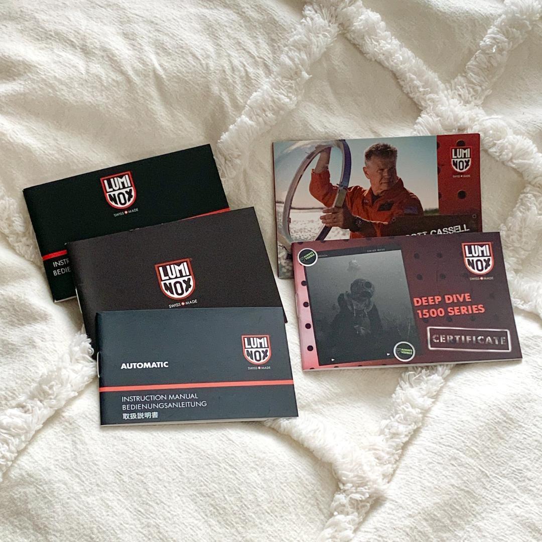 T*a様 LUMINOX DEEP DIVE AUTOMATIC 1500 SE