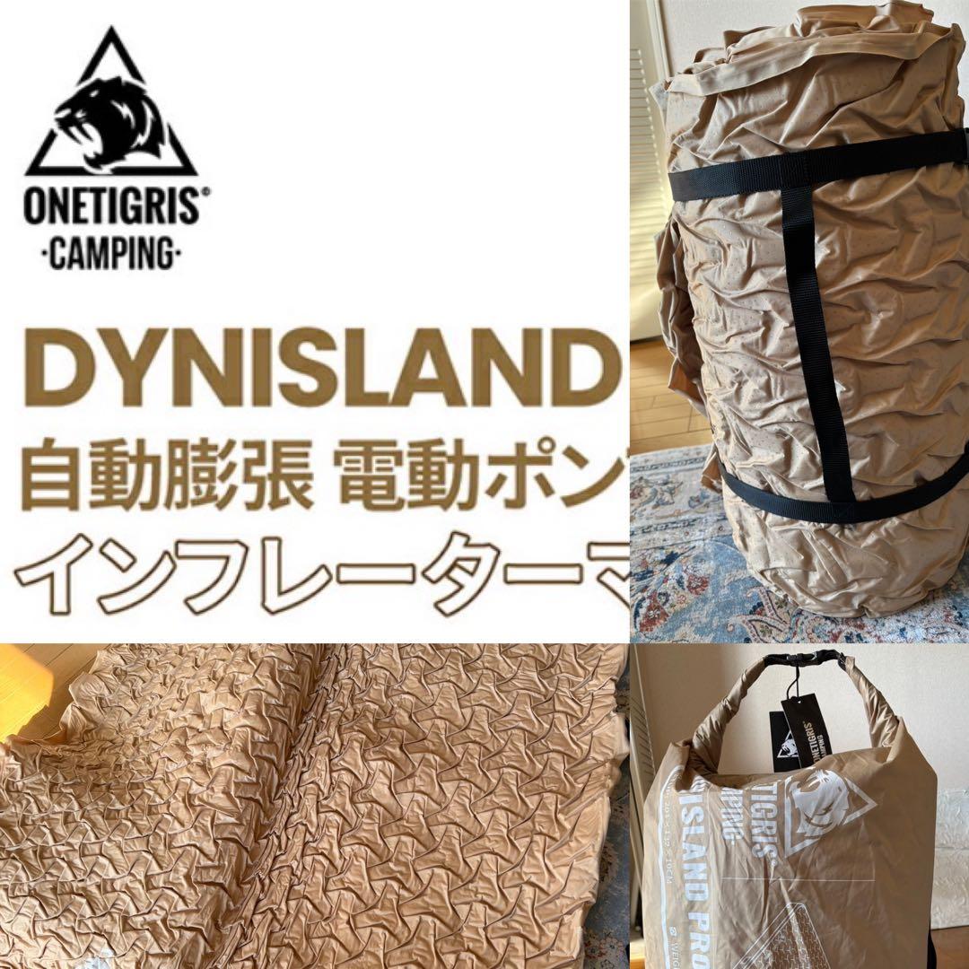 ワンティグリス　ダブル　エアーマット 電動ポンプ内蔵