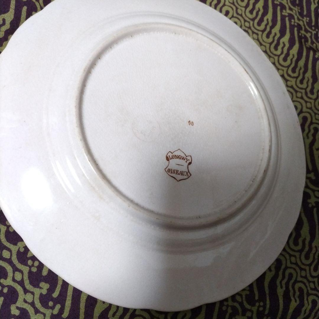 アンティーク　Longwy　ロンウィ シノワズリ　ジャポニズム