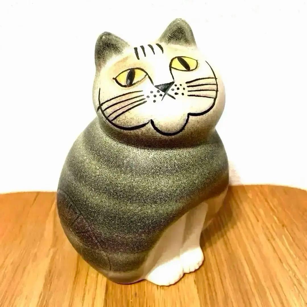 【SALE】【欠け有り】Lisa Larson リサ ラーソン MIA 猫 M