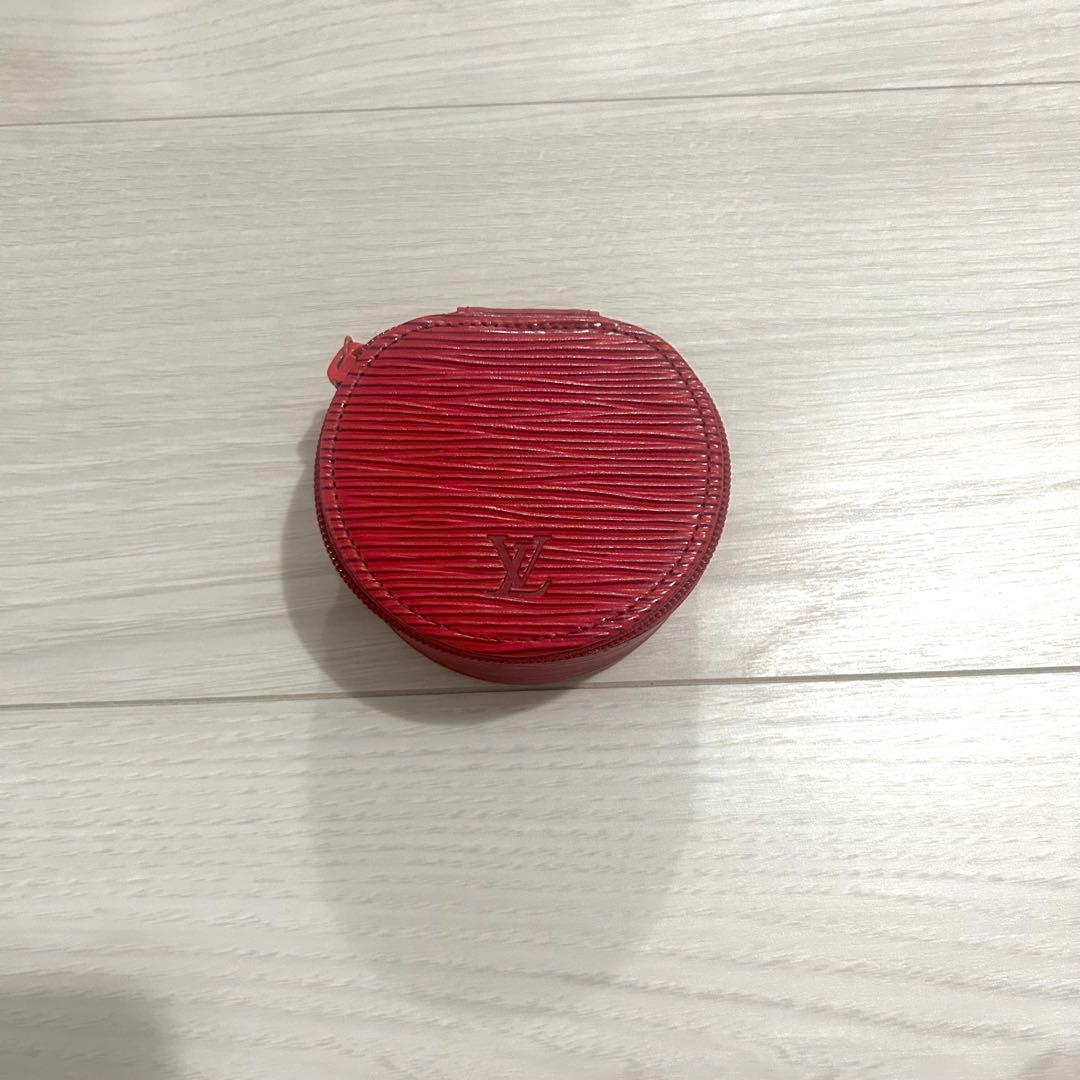 LOUIS VUITTON 赤 エピレザー ジュエリーケース