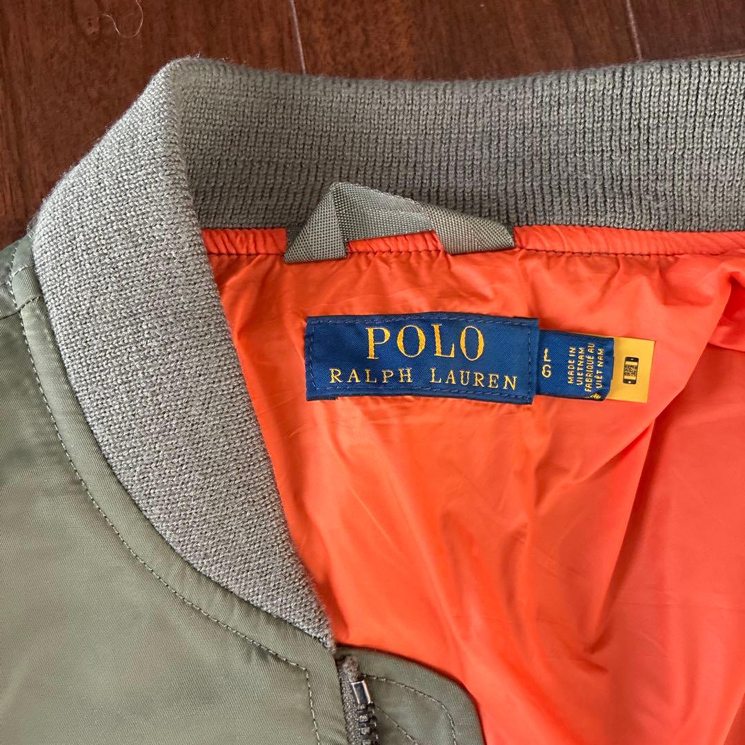 POLO RALPH LAUREN MA-1 フライトジャケット Lサイズ