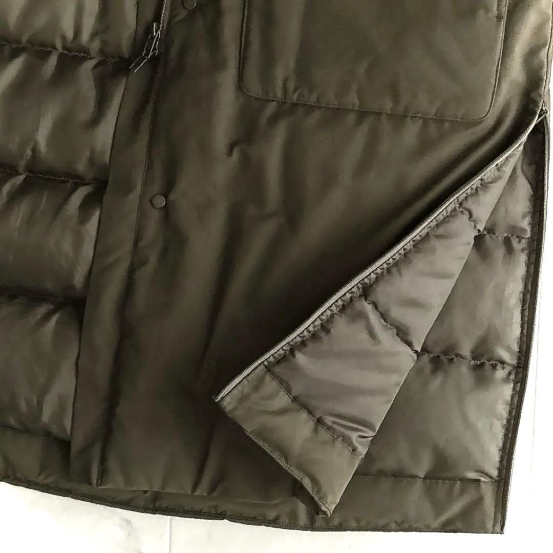 美品✨ドレステリア Aラインダウンコート カーキ