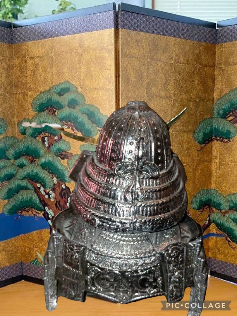 希少 ニッカ ウィスキー ボトルカバー 甲冑 鎧兜 戦国武将 G&G伊達政宗？