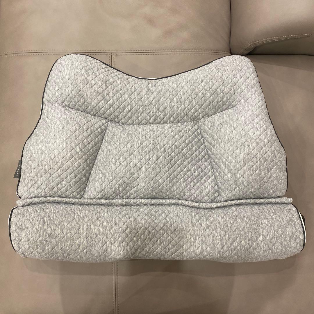 e整体枕ほぐリラックス E-RAKUNA グレー