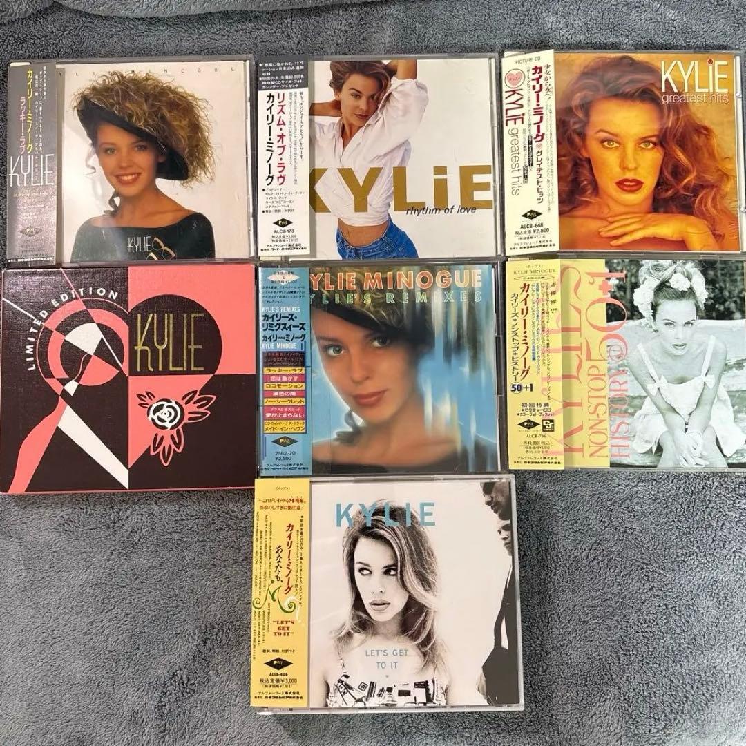 Kylie Minogue アルファ　pwl 7枚　cd
