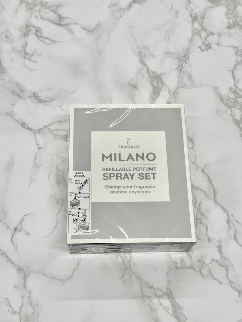 【新品未開封】TRAVALO MILANO パフュームスプレーセット ホワイト