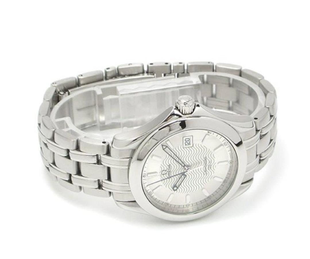 OMEGA オメガシーマスター 120M シルバー メンズ 磨き済み　超美品