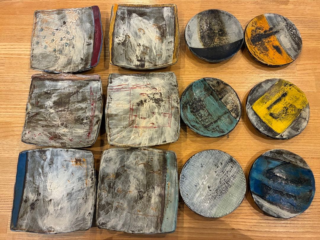 ちゃー⭐︎プロフ必読⭐︎ 　杉尾信康さん器12枚