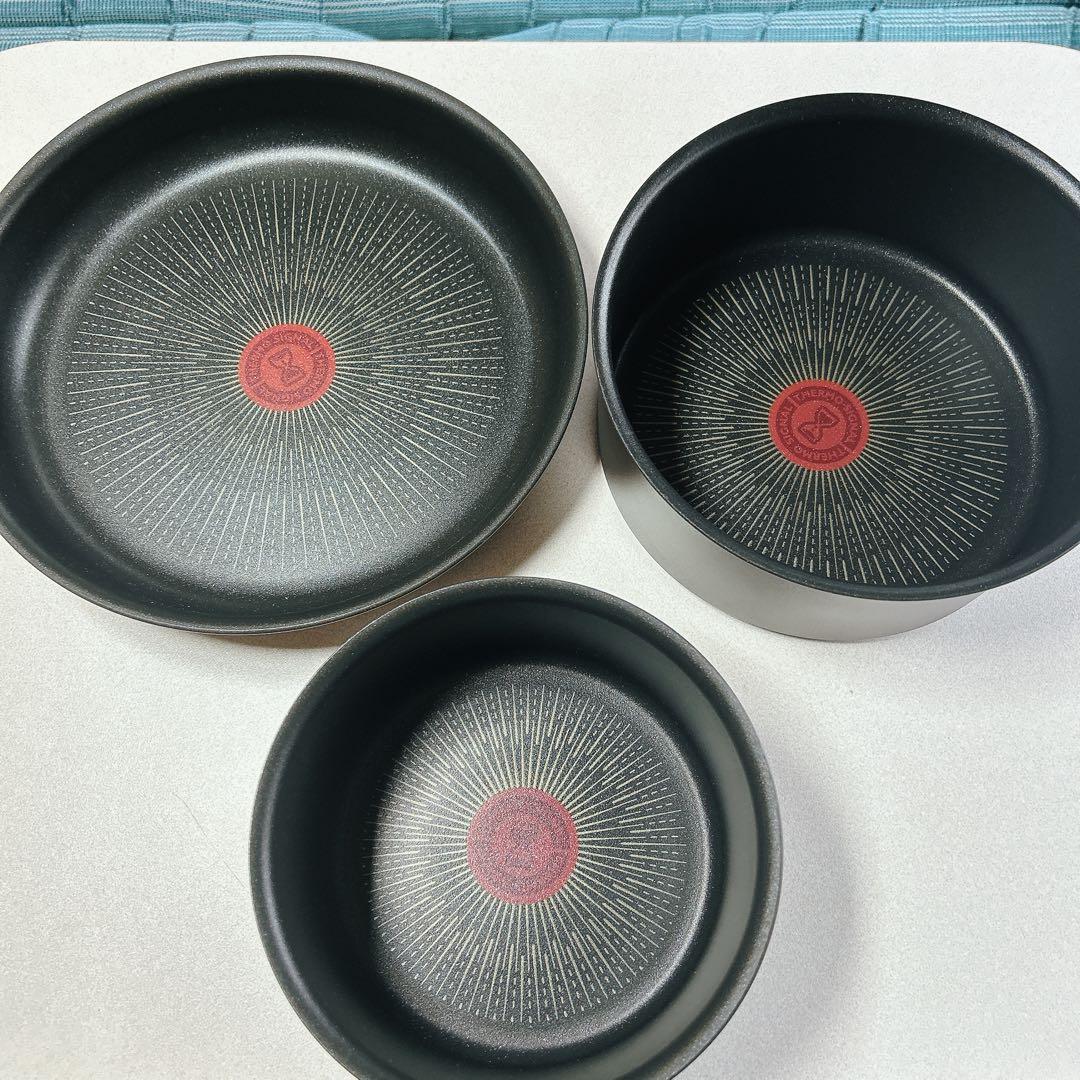 ティファール インジニオ・ネオ IHマロンブラウン・アンリミテッド 8点セット