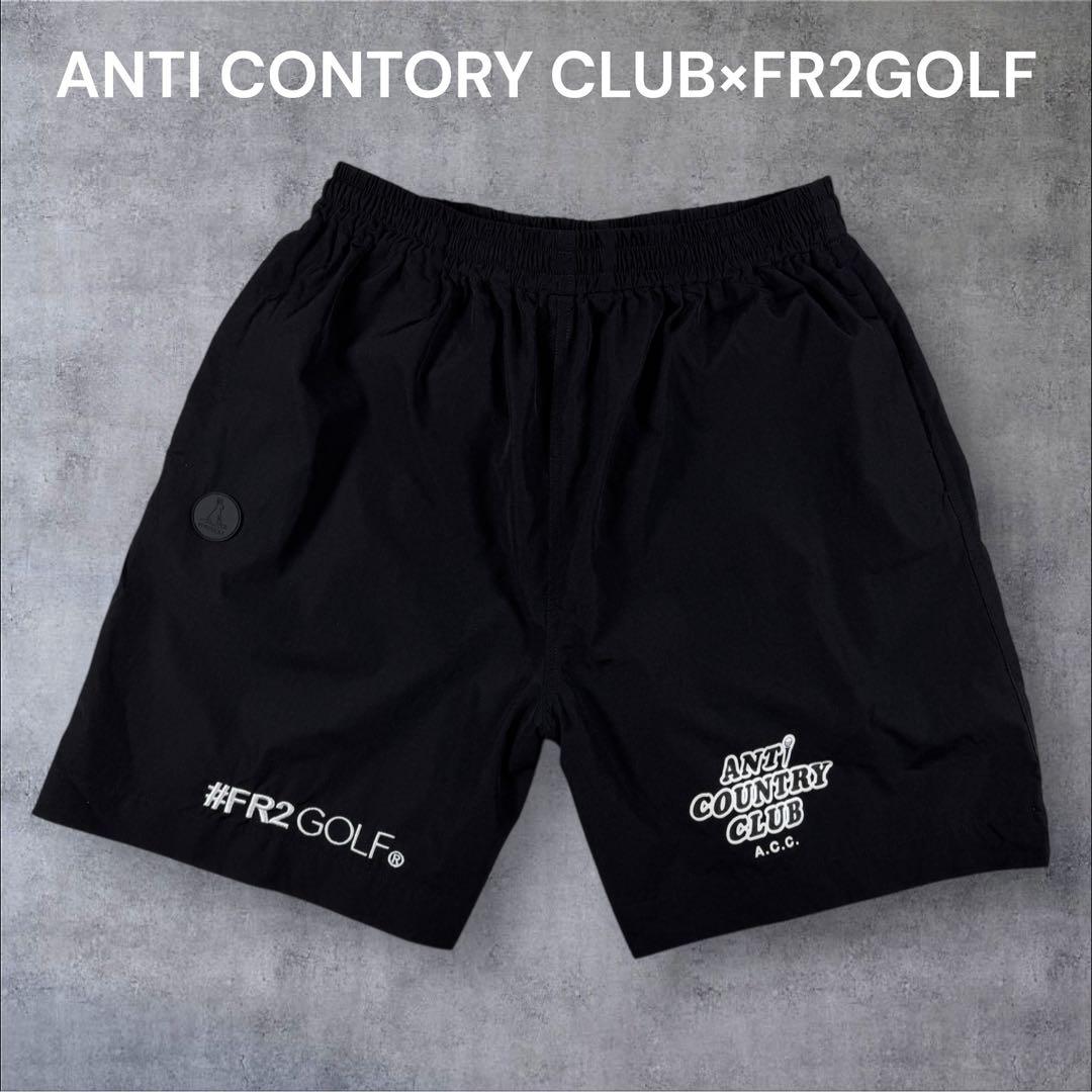 未使用級 ANTI CONTORY CLUB×FR2GOLF Lサイズ ブラック