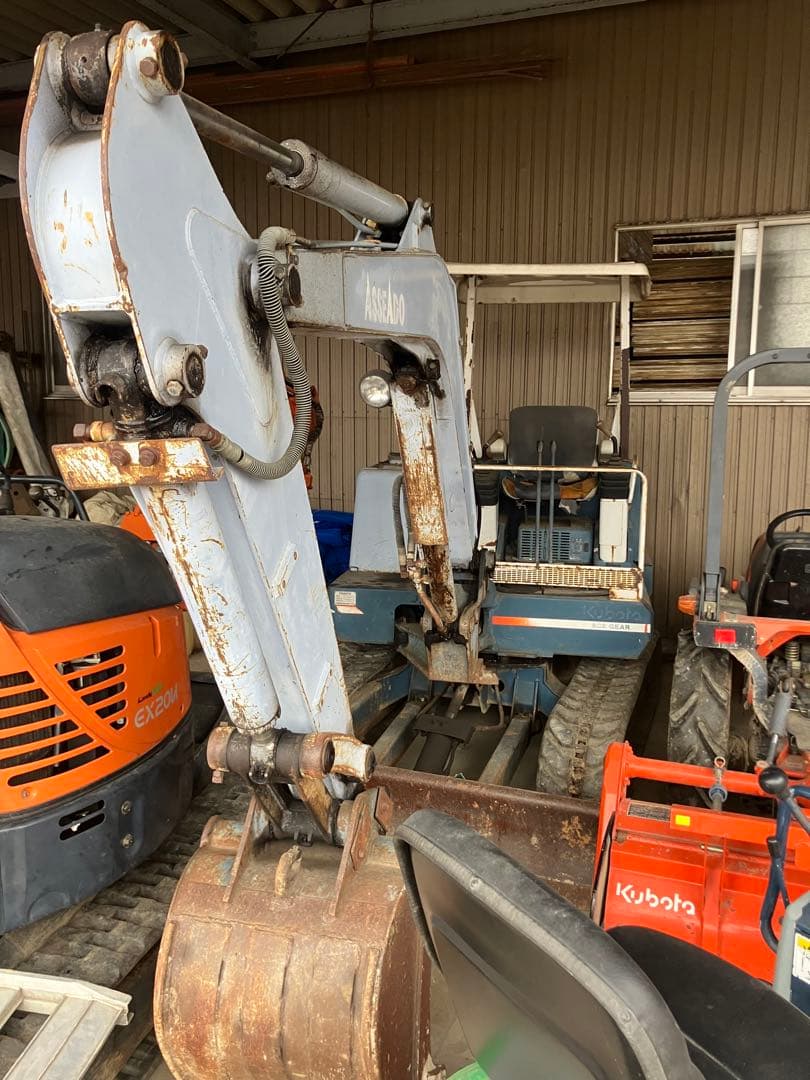 クボタ　ユンボ　バックホウ