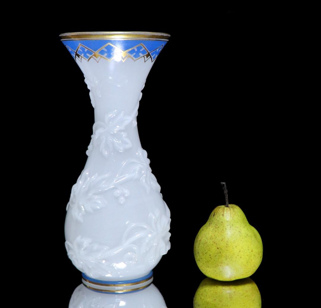 オールド・バカラ 19世紀 美術館級作品 パリ万博試作品 レアデザイン 大型花瓶