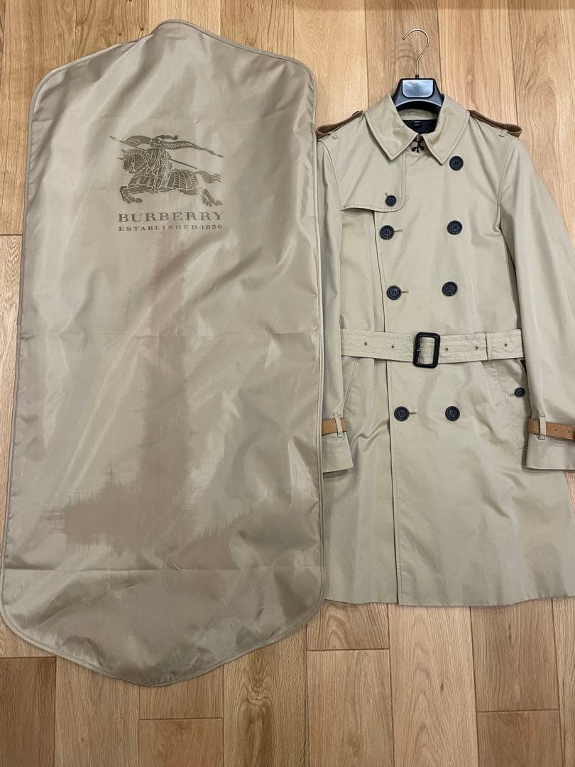 【ガーメント付き】表参道購入【正規品】バーバリー　トレンチコート　44 ロング丈