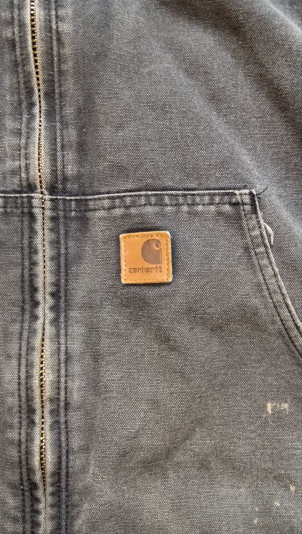 【メキシコ製 ヴィンテージ BLK】カーハート デトロイト アクティブジャケット