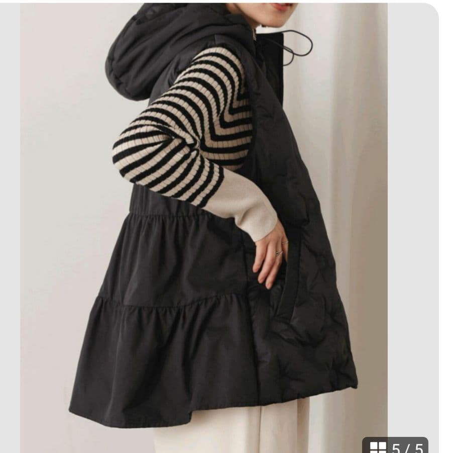 Bou Jeloud　ヒートボンディングティアードベスト ✩新品未使用品