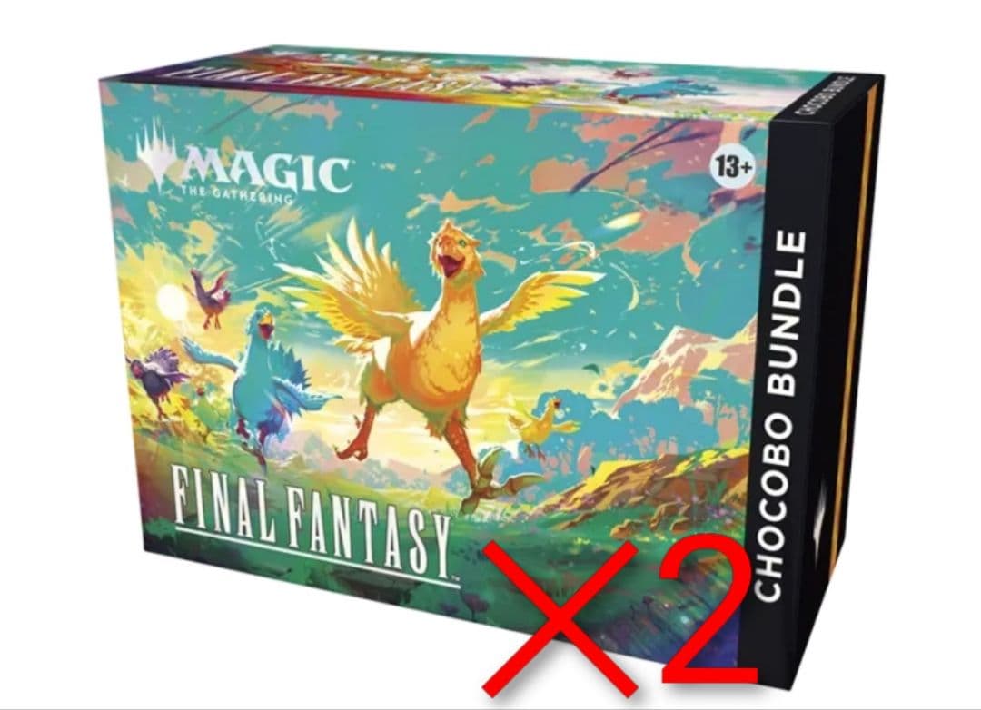 マジック：ザ・ギャザリング FINAL FANTASY CHOCOBO BUNDLE x2