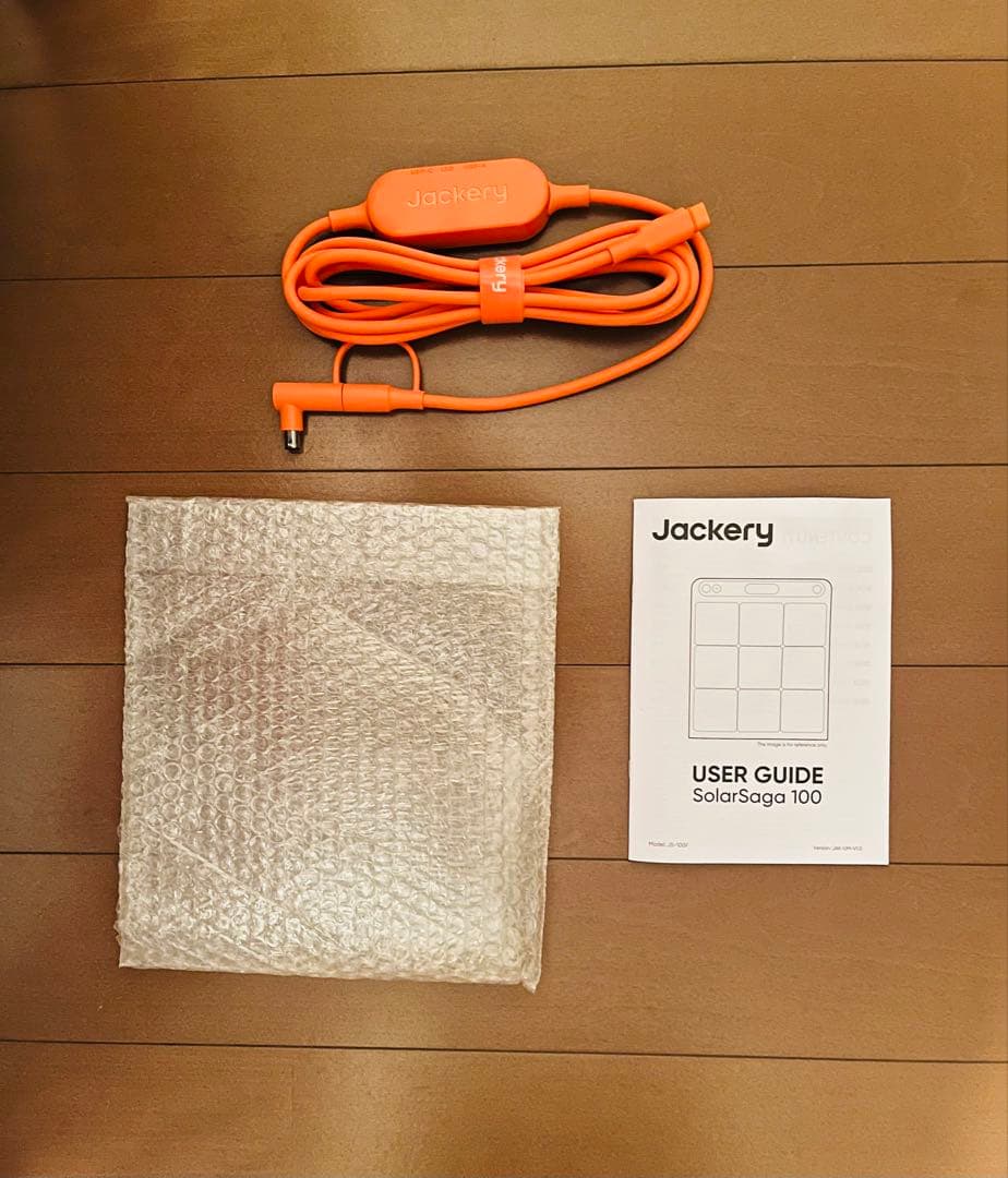 Jackery ソーラーパネル　100w (JS-100F)×2枚