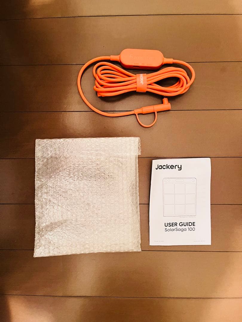 Jackery ソーラーパネル　100w (JS-100F)×2枚