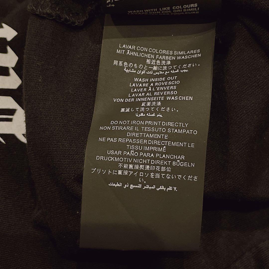 パームエンジェルス ロンT カットソー ブロークンロゴ 総柄 XL