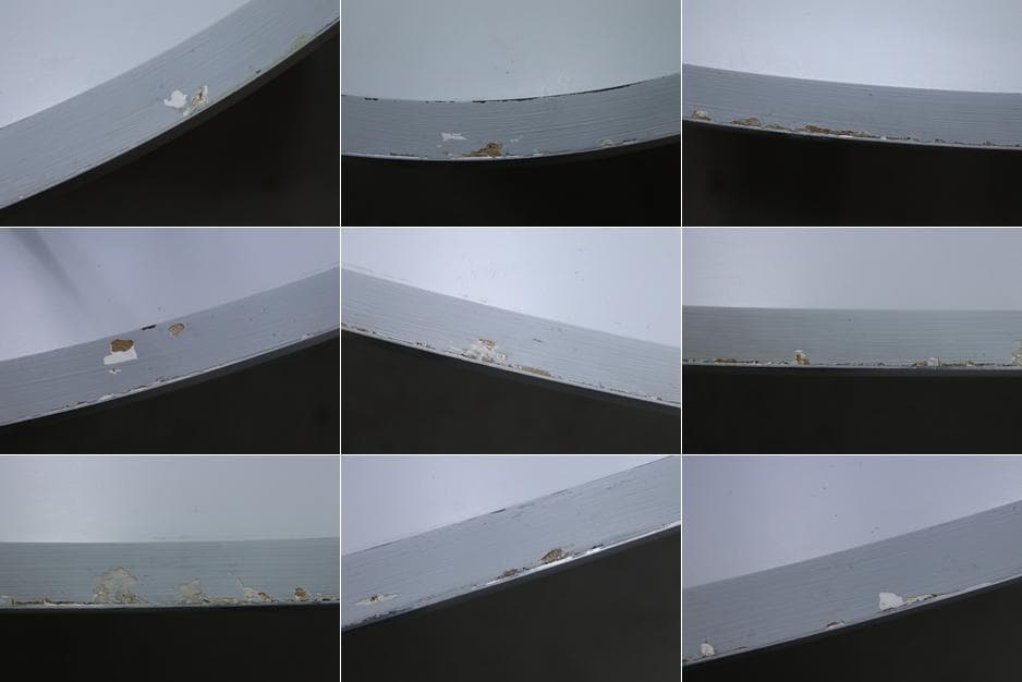 フリッツハンセン W2400 Bテーブル グレー スーパー楕円 北欧 デンマーク