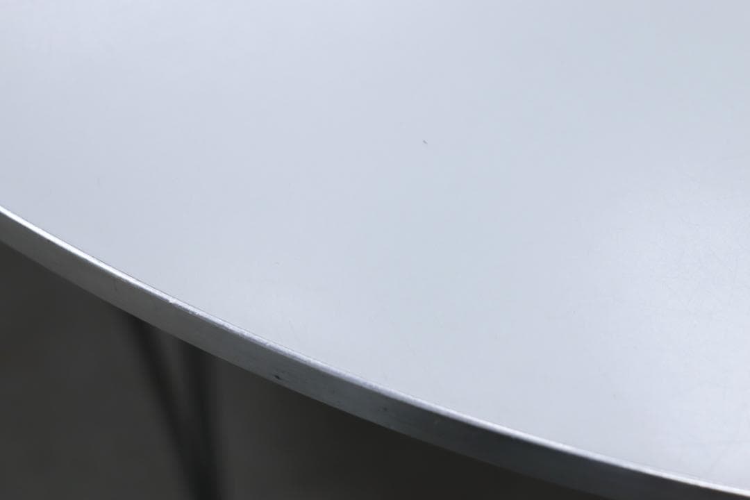 フリッツハンセン W2400 Bテーブル グレー スーパー楕円 北欧 デンマーク