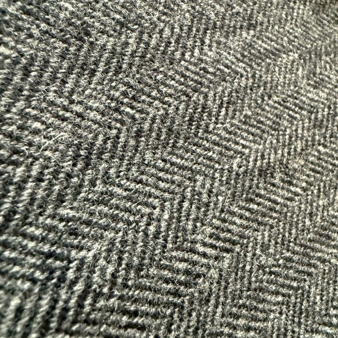 【高年式美品】ジバンシー　ノーカラーコート ヘリンボーン 13aw リカルド期