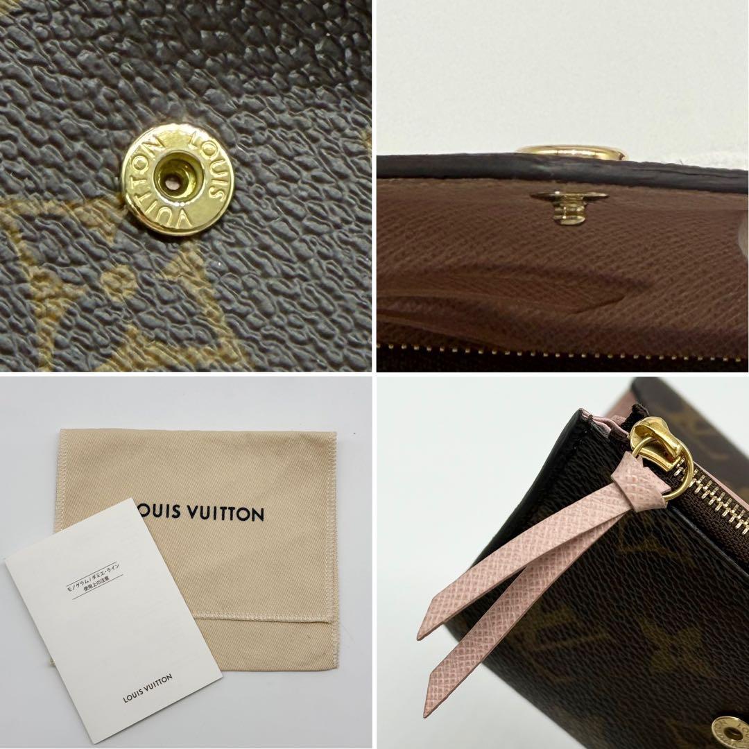 em310IC内蔵現行✨ルイヴィトン モノグラム ヴィクトリーヌ ミニ財布
