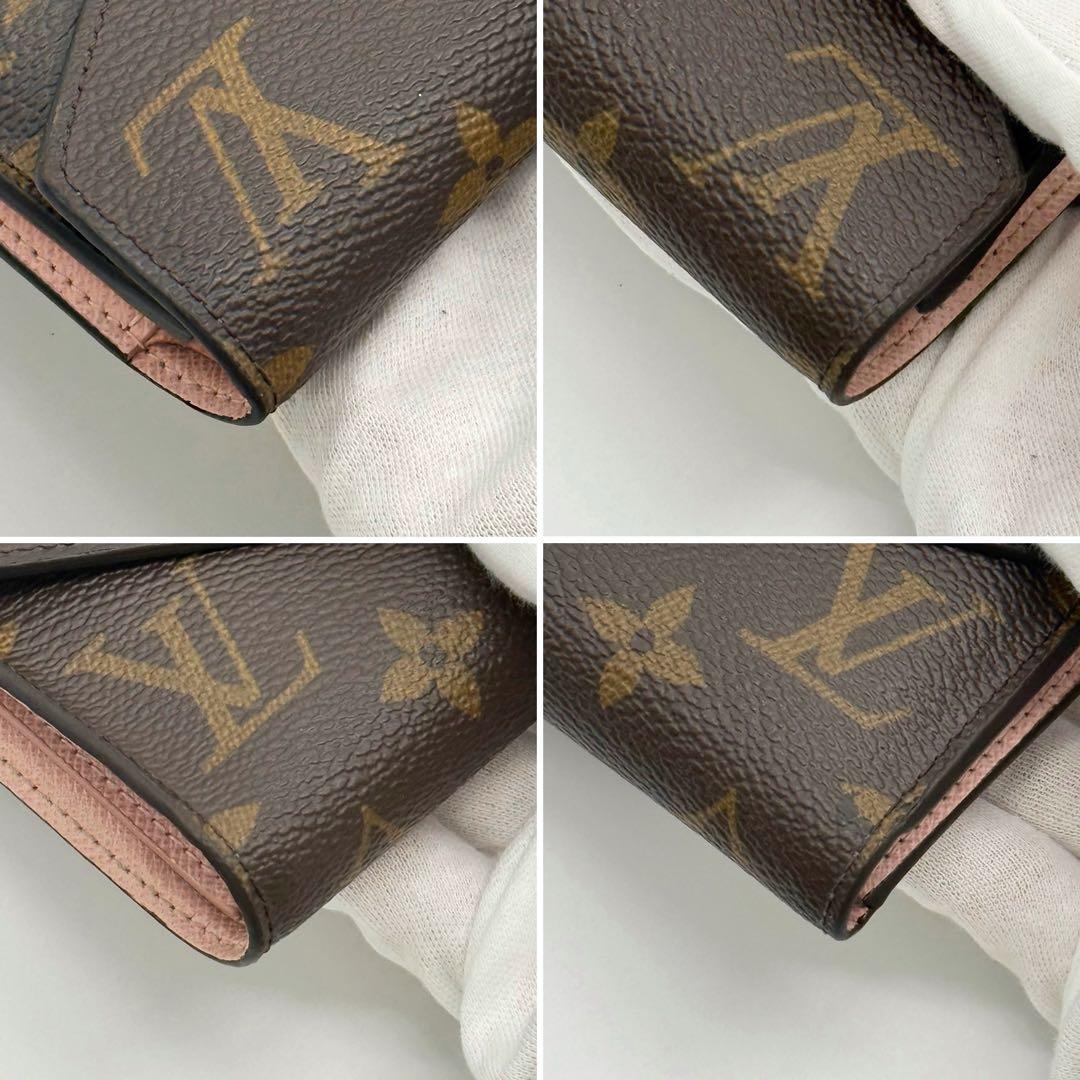 em310IC内蔵現行✨ルイヴィトン モノグラム ヴィクトリーヌ ミニ財布