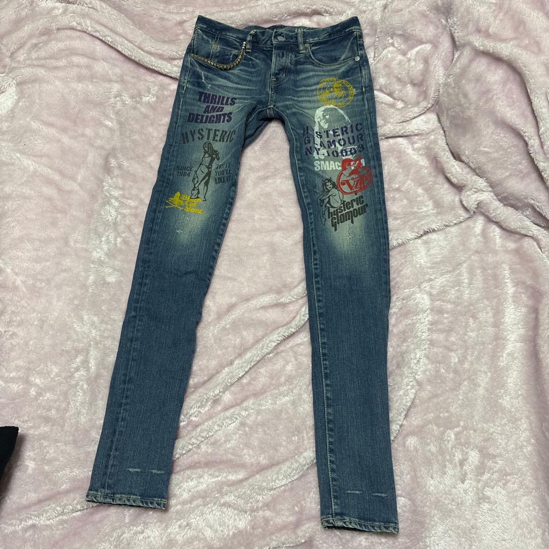 HYSTERIC GLAMOUR スキニーデニム